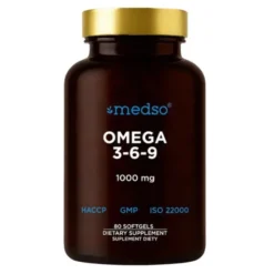 Medso Omega 3-6-9 1000 mg, kapsułki miękkie, 80 szt.