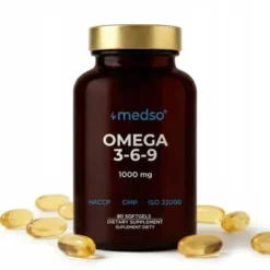 Medso Omega 3-6-9 1000 mg, kapsułki miękkie, 80 szt.