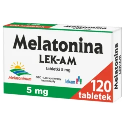 Melatonina Lek-AM, 5 mg, tabletki, 120 szt.