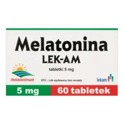 Melatonina Lek-AM, 5 mg, tabletki, 60 szt.