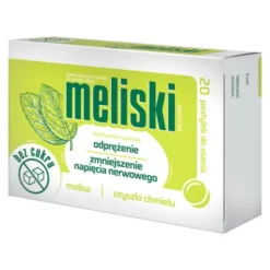 Meliski, pastylki do ssania, 20 szt.