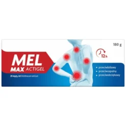Mel Max Actigel, 20 mg/g, żel, 180 g