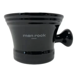 Men Rock Porcelain Shaving Bowl, porcelanowa miska tygiel do golenia, 1 szt.