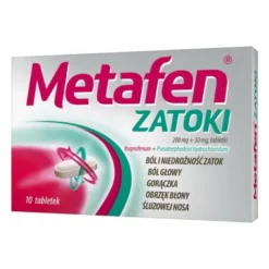 Metafen Zatoki, 200 mg+30 mg, tabletki powlekane, 10 szt.