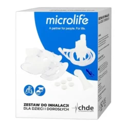 Microlife, akcesoria do inhalacji dla dzieci i dorosłych, 1 zestaw