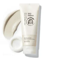 Midha Rice Bran Scrub Foam, pianka oczyszczająca z otrębami ryżu, 150 ml