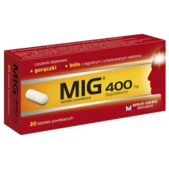 MIG, 400 mg, tabletki powlekane, 20 szt.