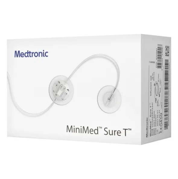 MiniMed Sure T, zestaw infuzyjny, 6 mm/46 cm, 10 szt.