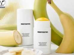 Ministerstwo Dobrego Mydła Banan, regenerujący balsam do ciała w sztyfcie, wegański, 75 g