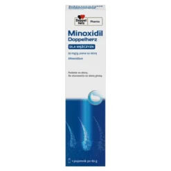 Minoxidil Doppelherz Dla mężczyzn, 50mg/g, piana na skórę, 60g