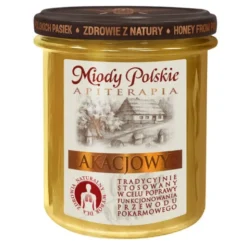 Miody Polskie, Miód nektarowy akacjowy, 400 g