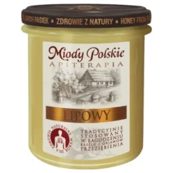 Miody Polskie, miód nektarowy lipowy, 400 g