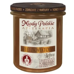 Miody Polskie, miód nektarowy wielokwiatowy leśny, 400 g