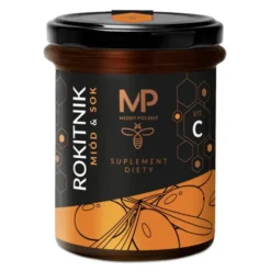 Miody Polskie Miód & Sok Rokitnik, płyn, 250 g