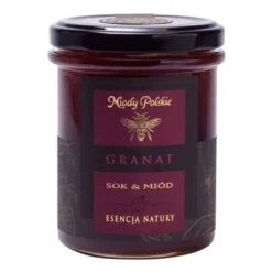 Miody Polskie, Sok & Miód Granat, 250 g