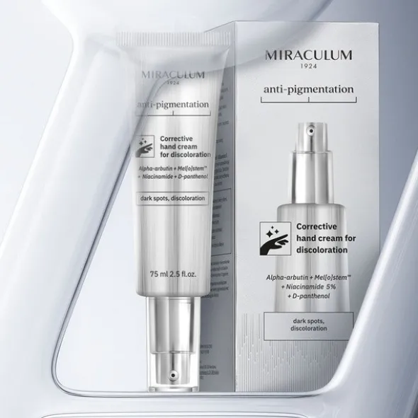 Miraculum Anti-Pigmentation, krem do rąk korygujący przebarwienia, 75 ml