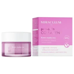 Miraculum Pro-Skin Collagen, krem - maska na noc, 50 ml