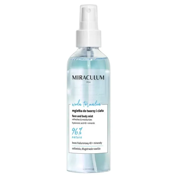 Miraculum Woda Termalna, mgiełka do twarzy i ciała, 100 ml