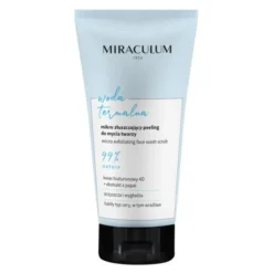 Miraculum Woda Termalna, mikrozłuszczający peeling do mycia twarzy, 150 ml