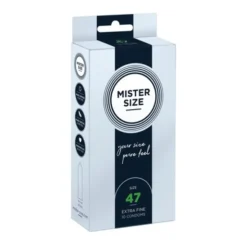Mister Size, prezerwatywy, 47 mm, 10 szt.