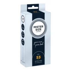 Mister Size, prezerwatywy, 53 mm, 10 szt.
