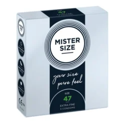Mister Size, prezerwatywy, 47 mm, 3 szt.