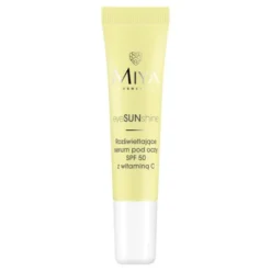 Miya Cosmetics eyeSUNshine, rozświetlające serum pod oczy z witaminą C, SPF 50, 15 ml