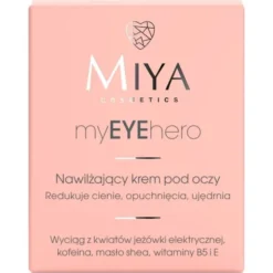Miya Cosmetics myEYEhero, nawilżający krem pod oczy, 15 ml