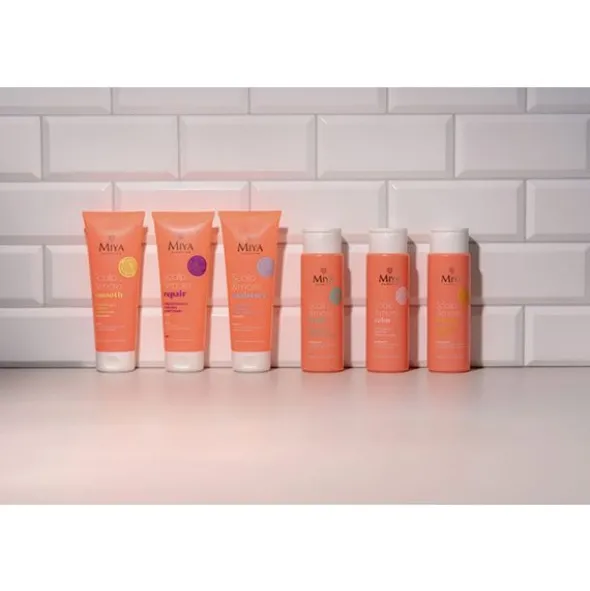 Miya Cosmetics Scalp&more Calm, szampon nawilżający z prebiotykami, 300 ml