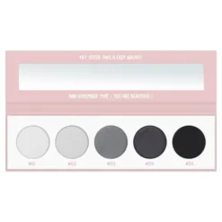 MIYO Five Points Palette, paleta cieni do powiek, 02 Smokey, 6,5 g