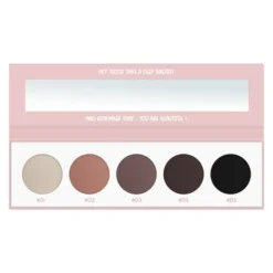 MIYO Five Points Palette, paleta cieni do powiek, 10 Fancy Peach, 6,5 g