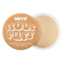 MIYO Holy Puff, sypki puder rozświetlający, 6 g