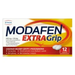 Modafen Extra Grip, 200 mg + 30 mg, tabletki powlekane, 12 szt.