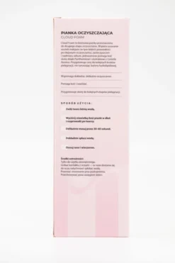 Moee Cloud Foam, delikatna pianka oczyszczająca do twarzy, 150 ml