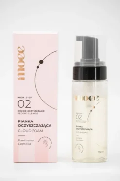 Moee Cloud Foam, delikatna pianka oczyszczająca do twarzy, 150 ml