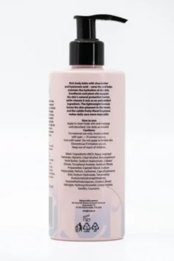 Moee Velvet, balsam do ciała z masłem shea i kwasem hialuronowym, 300 ml