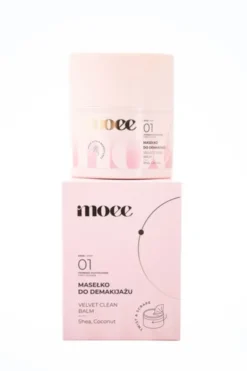 Moee Velvet Clean Balm, delikatne masełko do demakijażu, 40 g