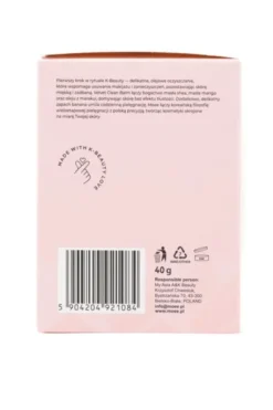 Moee Velvet Clean Balm, delikatne masełko do demakijażu, 40 g