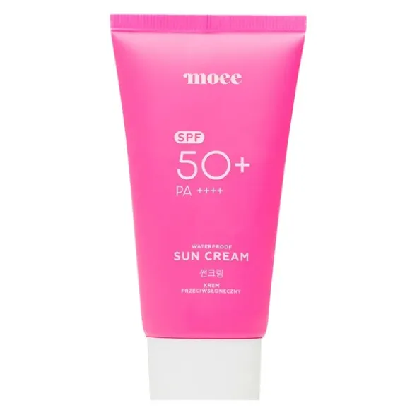 Moee Waterproof Sun Cream SPF50 PA++++, krem przeciwsłoneczny, 75 ml