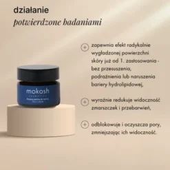 Mokosh, aktywny peeling do twarzy, róża z jagodą, 15 ml