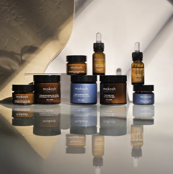 Mokosh aktywny peeling do twarzy, róża z jagodą, 60 ml