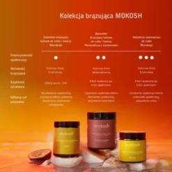 Mokosh, balsam brązujący do twarzy i ciała, pomarańcza z cynamonem, 180 ml