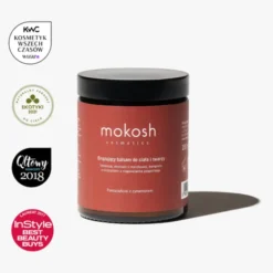 Mokosh, balsam brązujący do twarzy i ciała, pomarańcza z cynamonem, 180 ml