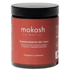 Mokosh, balsam brązujący do twarzy i ciała, pomarańcza z cynamonem, 180 ml