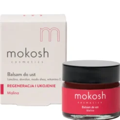 Mokosh balsam do ust, malina, 15 ml