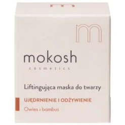 Mokosh, liftingująca maska do twarzy Owies i bambus, 60 ml