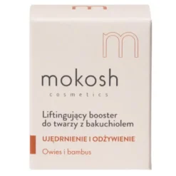 Mokosh, liftingujący booster do twarzy z bakuchiolem, owies i bambus, 30 ml