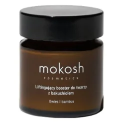 Mokosh, liftingujący booster do twarzy z bakuchiolem, owies i bambus, 30 ml