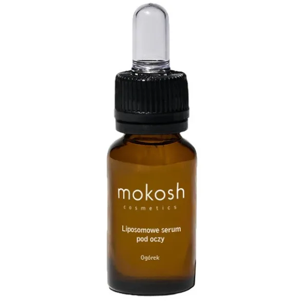 Mokosh, liposomowe serum do twarzy i pod oczy, ogórek, 12 ml