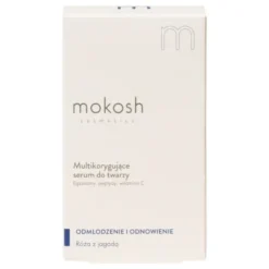 Mokosh, multikorygujące serum do twarzy z egzosomami, Róża z jagodą, 30 ml